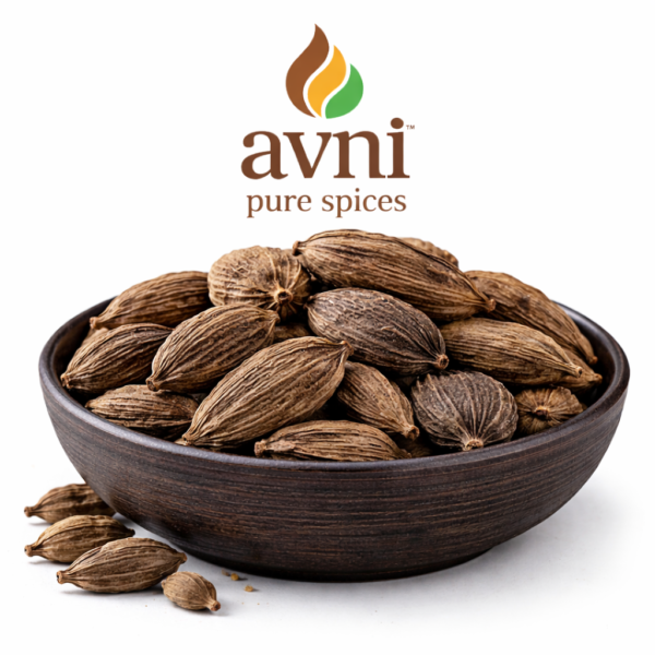 Avni Pure Black Cardamom (Badi Elaichi)